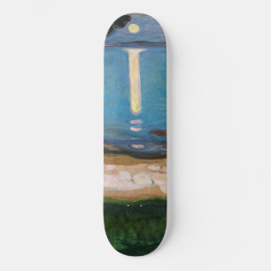 Edvard Munch - Moonlight Mini Skateboard Bräda 18,5 Cm