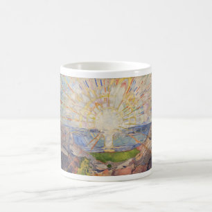Edvard Munch Mural Painting the Sol (Solen) (1911) Kaffemugg