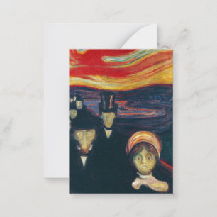 Edvard Munch - Oro Anteckningskort