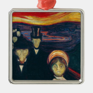 Edvard Munch - Oro Julgransprydnad Metall