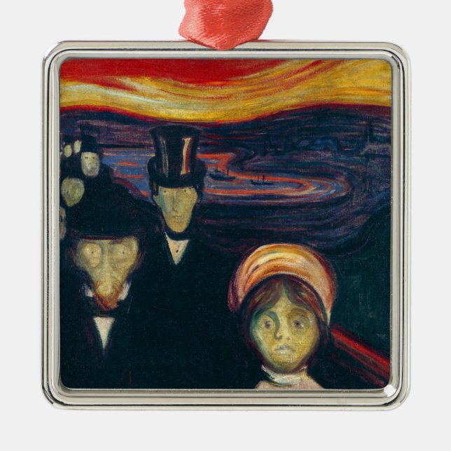 Edvard Munch - Oro Julgransprydnad Metall (Framsidan)