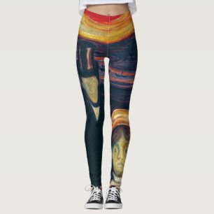 Edvard Munch - Oro Leggings