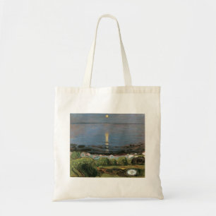 Edvard Munch Painting, Sommarnatt av persikan Tygkasse