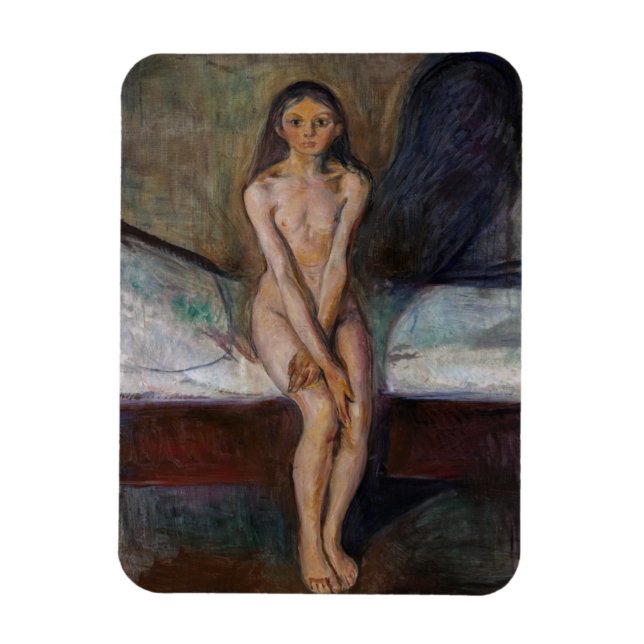 Edvard Munch - Pubertet Magnet (Vertikal)