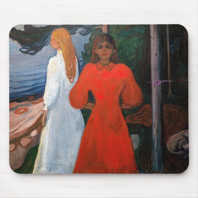 Edvard Munch - Red and White Musmatta (Framsidan)