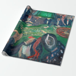Edvard Munch - Roulette Bord i Monte Carlo Presentpapper