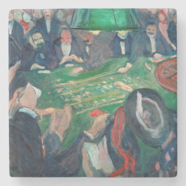 Edvard Munch - Roulette Bord i Monte Carlo Stenunderlägg