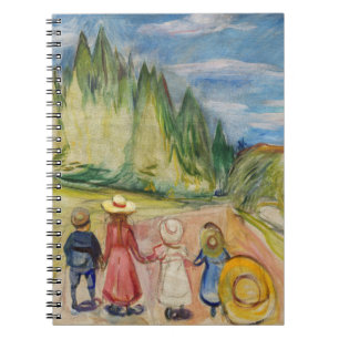 Edvard Munch - Sagoskogen Anteckningsbok