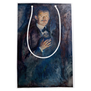 Edvard Munch - Self-Porträtt med Cigarette
