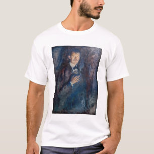 Edvard Munch - Self-Porträtt med Cigarette T Shirt