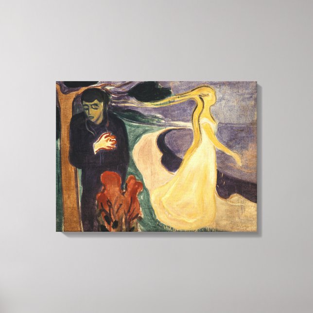 Edvard Munch - Separation Canvastryck (Framsida)
