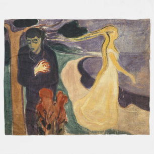 Edvard Munch - Separation Fleecefilt