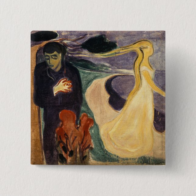 Edvard Munch - Separation Knapp (Framsida)
