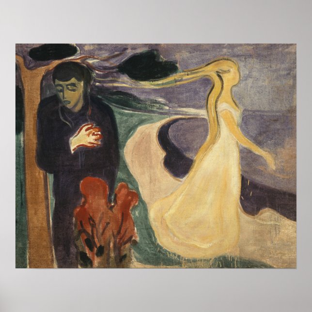Edvard Munch - Separation Poster (Framsidan)