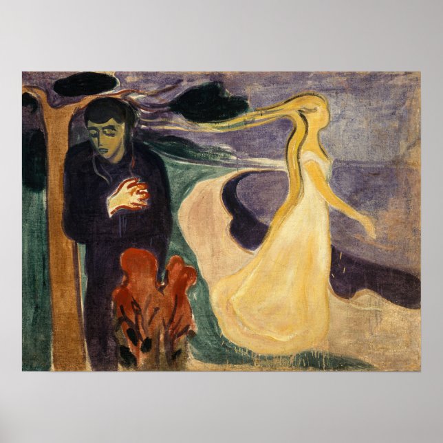 Edvard Munch - Separation Poster (Framsidan)