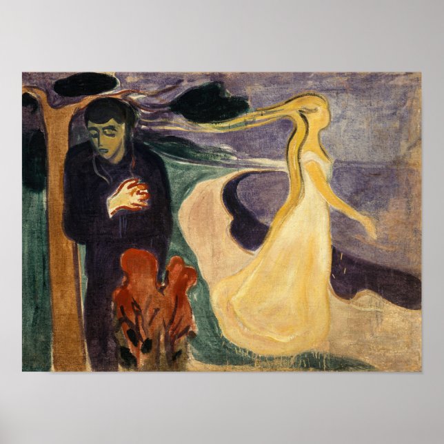 Edvard Munch - Separation Poster (Framsidan)