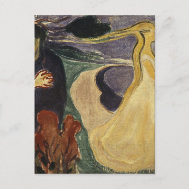Edvard Munch - Separation Vykort (Framsida)