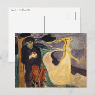 Edvard Munch - Separation Vykort