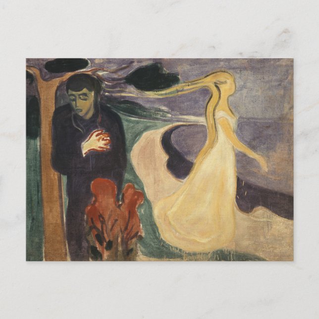 Edvard Munch - Separation Vykort (Framsida)
