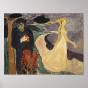 Edvard Munch - separering Poster