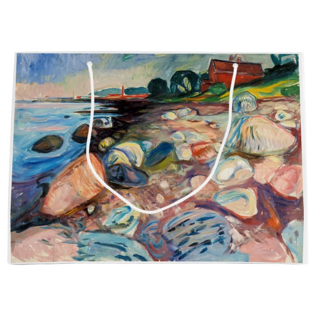 Edvard Munch - Shore with Red House (Framsidan)