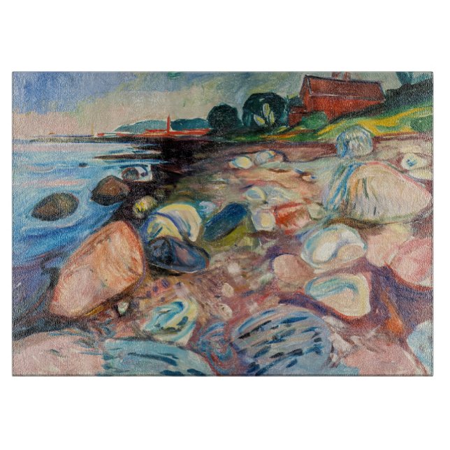 Edvard Munch - Shore with Red House (Framsidan)