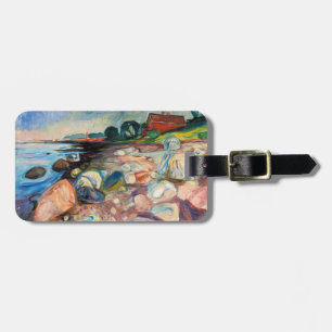 Edvard Munch - Shore with Red House Bagagebricka