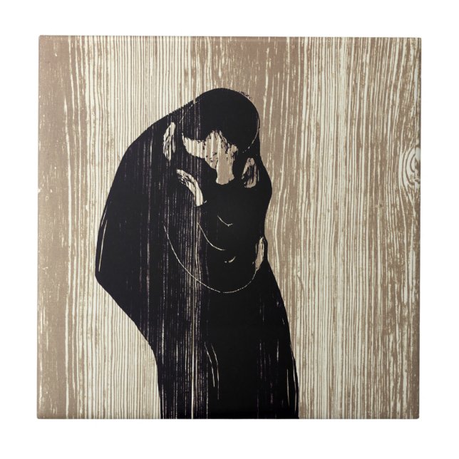 Edvard Munch - SIS IV Kakelplatta (Framsidan)