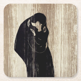 Edvard Munch - SIS IV Underlägg Papper Kvadrat