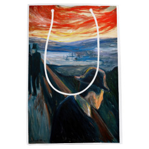 Edvard Munch - Sjukdom Mood vid Sunset, Despair 18