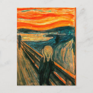 EDVARD MUNCH - Skärmbilden 1893 Vykort