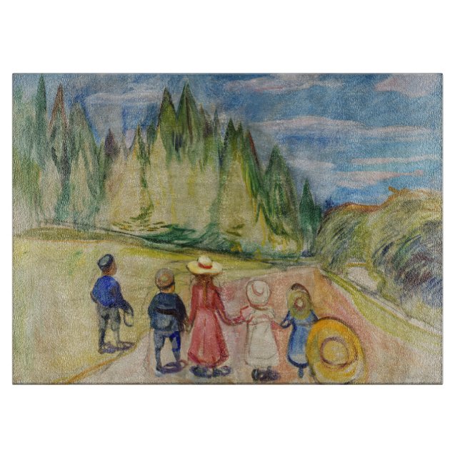 Edvard Munch - skogen Fairytale (Framsidan)