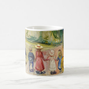 Edvard Munch - skogen Fairytale Kaffemugg