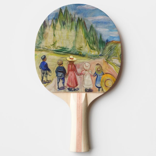 Edvard Munch - skogen Fairytale Pingisracket (Framsidan)
