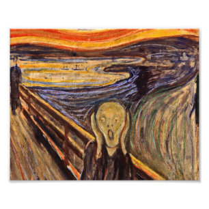 Edvard Munch - Skrämen Fototryck