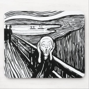 Edvard Munch - Skrämlitografi Musmatta