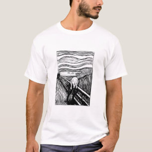 Edvard Munch - Skrämlitografi T Shirt