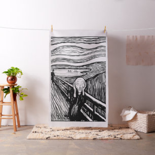 Edvard Munch - Skrämlitografi Tyg