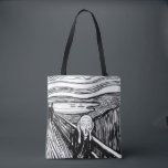 Edvard Munch - Skrämlitografi Tygkasse<br><div class="desc">The Skräm/Skrik - Edvard Munch,  1895 - Lithography</div>