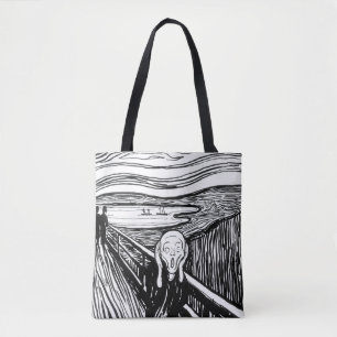 Edvard Munch - Skrämlitografi Tygkasse