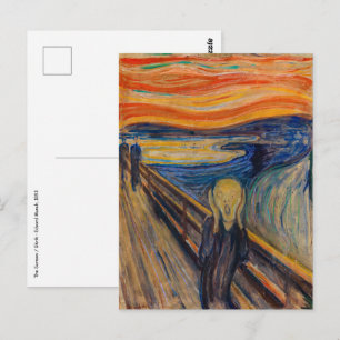 Edvard Munch - Skriet 1893 Vykort