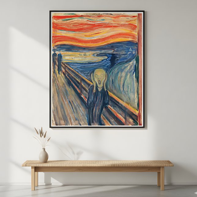 Edvard Munch Skriet Fin konst Expressionism  Poster (Skapare uppladdad)