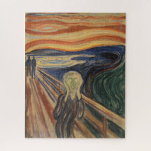 Edvard Munch - Skriet Finskt Konstpussel