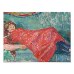 Edvard Munch - Soffa Fototryck