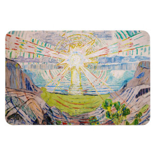 Edvard Munch - Sol 1910 Magnet