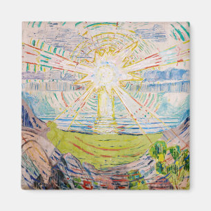 Edvard Munch - Sol 1910 Magnet