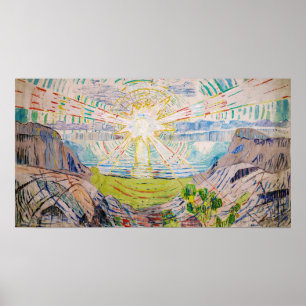 Edvard Munch - Sol 1910 Poster