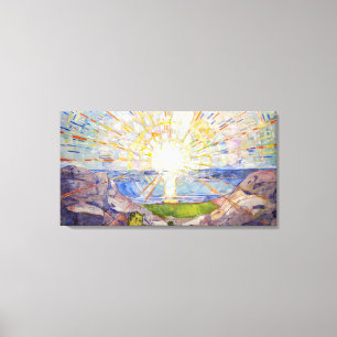 Edvard Munch - Sol 1911 Canvastryck