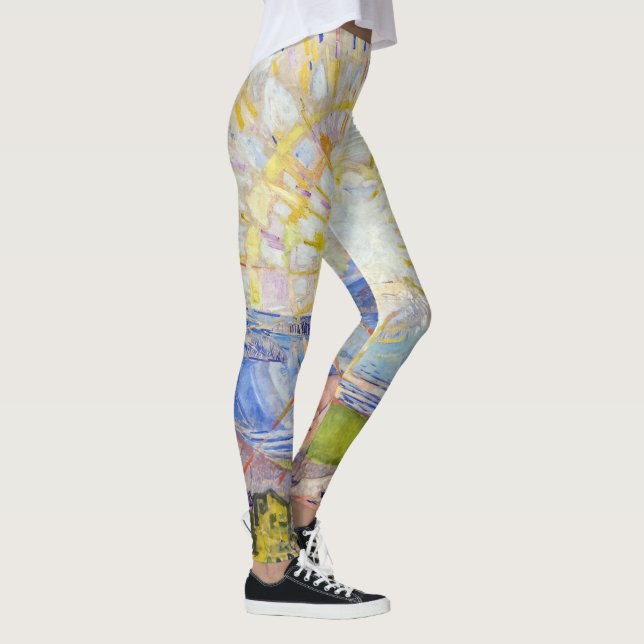 Edvard Munch - Sol 1911 Leggings (Höger)