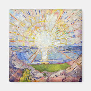 Edvard Munch - Sol 1911 Magnet